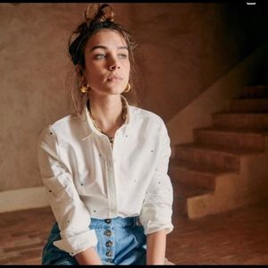 [NWT] Sezane PIERRO Shirt Organic Cotton